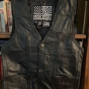 Child’s leather vest